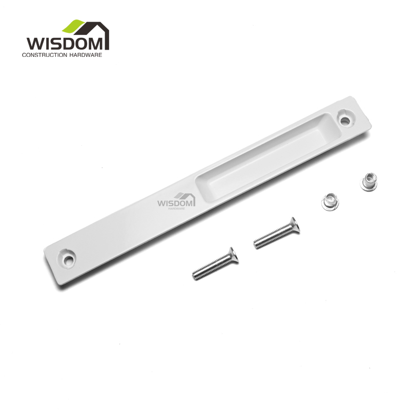 Factory Wholesale Aluminum Alloy Window Door Casement Handle Crescent Lock Black
