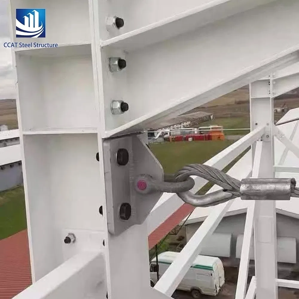 Weather-Resistant Prefabricated High-Strength Steel Building Accessories Component for Open-Air Concert Platforms