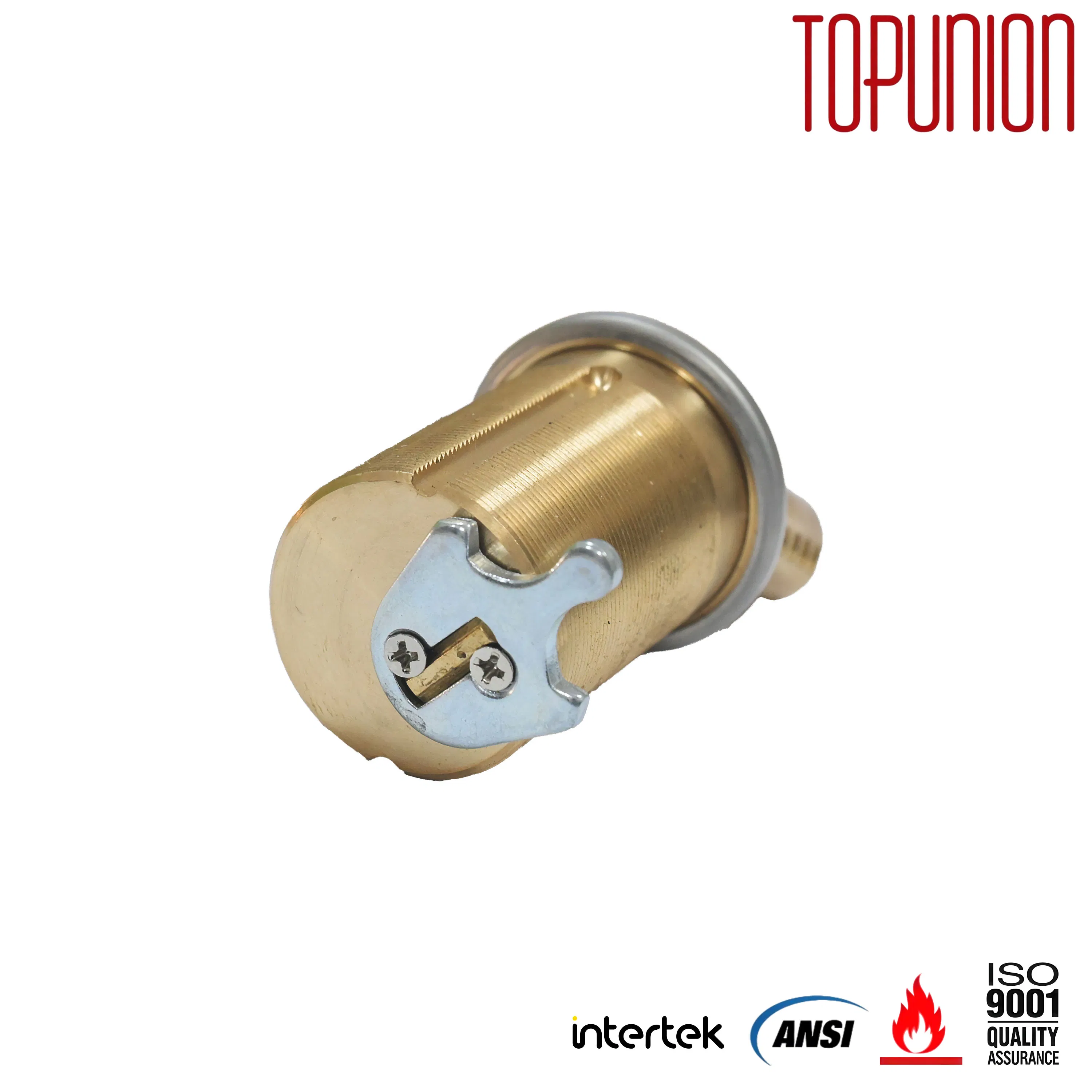 Solid Brass Lockset Security Schlage C Keyway Hadware Mortise Door Lock Cylinder