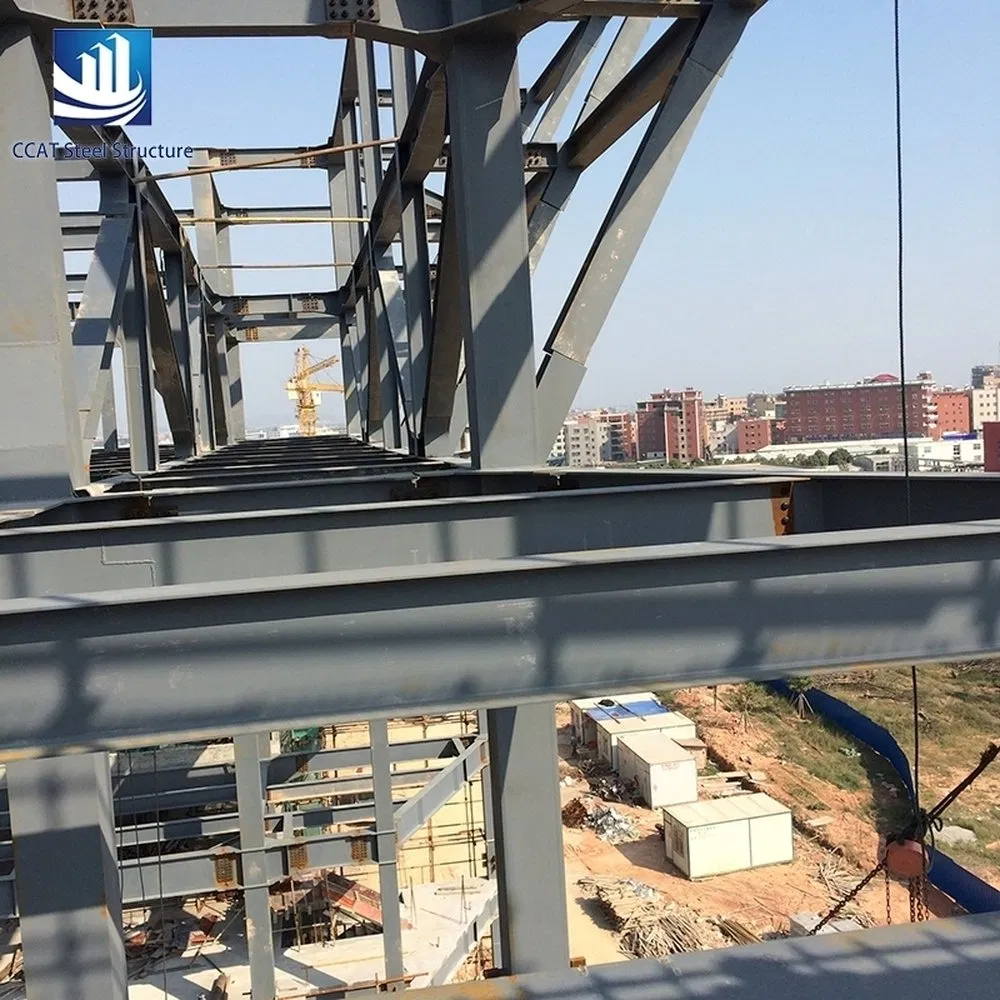 Weather-Resistant Large-Span Precision-Manufactured Steel Structure Members Component for Open-Air Assembly Halls