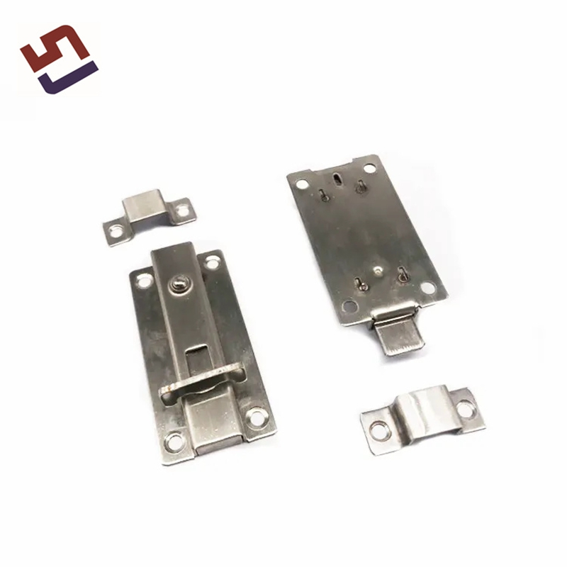 Door Security Spring Loaded Latch Automatic Barrel Bolt with Pressing Button