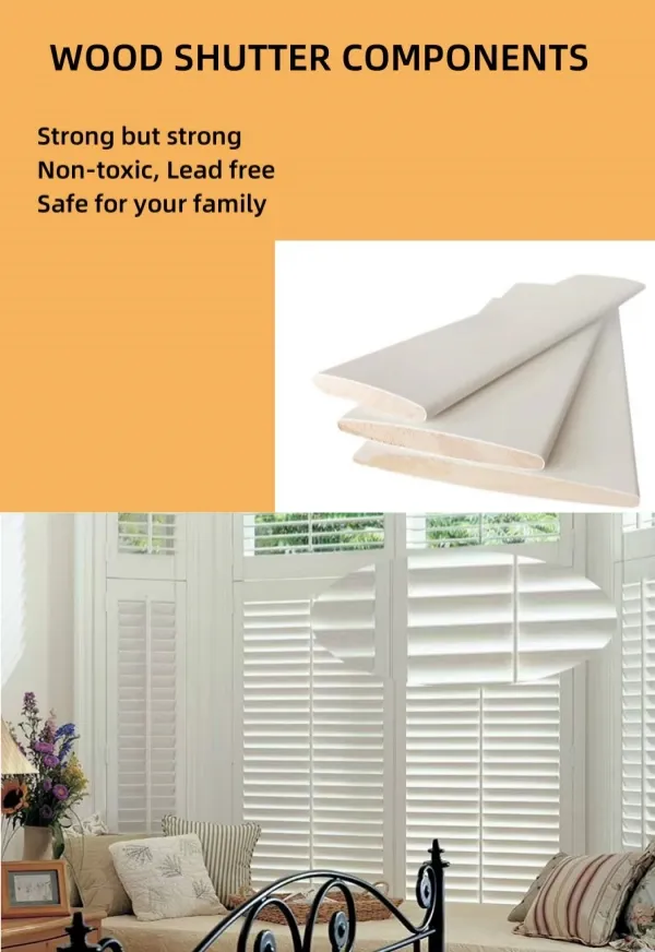 Plantation Shutter Components