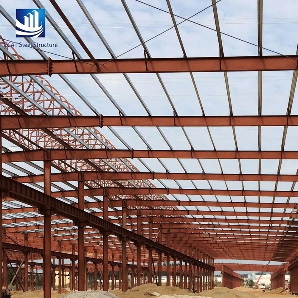 Braced Customized High-Strength Steel Building Structure Accessories Component for Earthquake-Resistant Factory Frames