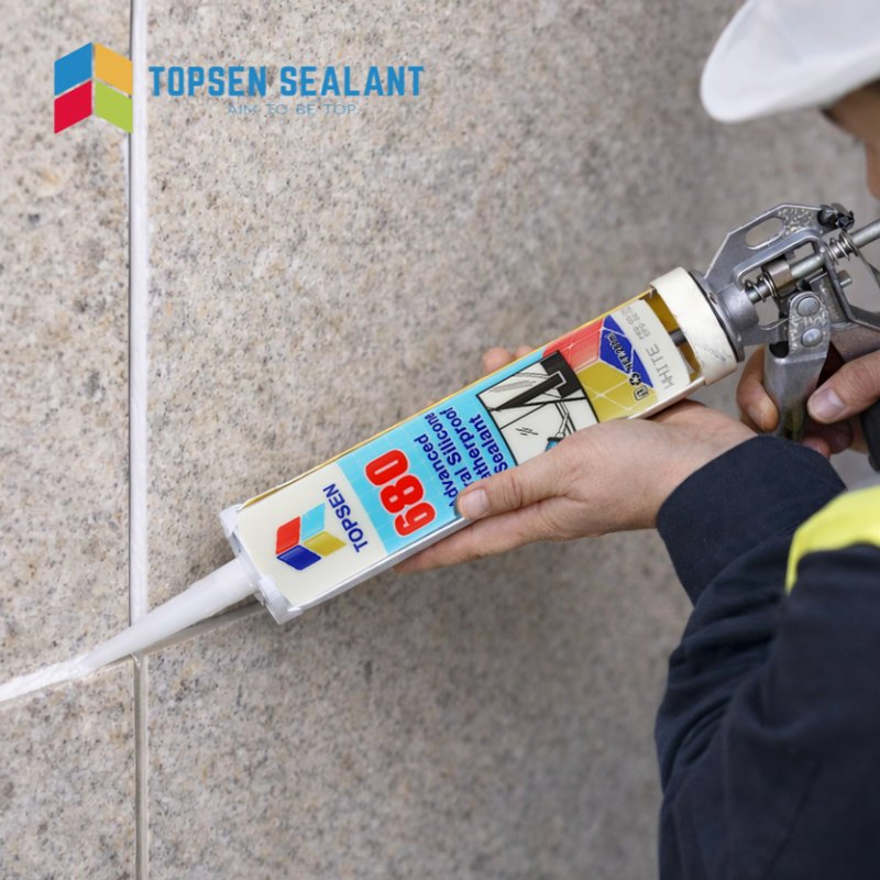High-Quality 680 Silicone Sealant - One-Component, Neutral Curing, Multi-Purpose