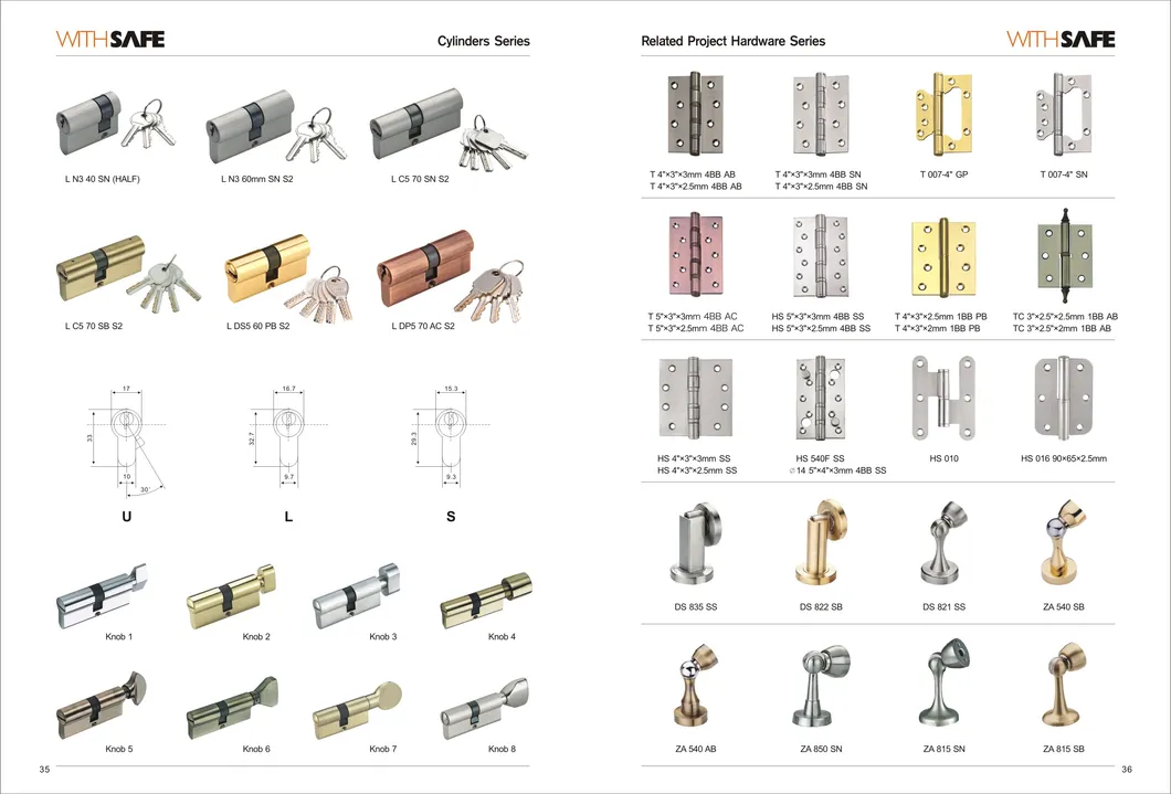 Zinc Alloy Hardware Pack