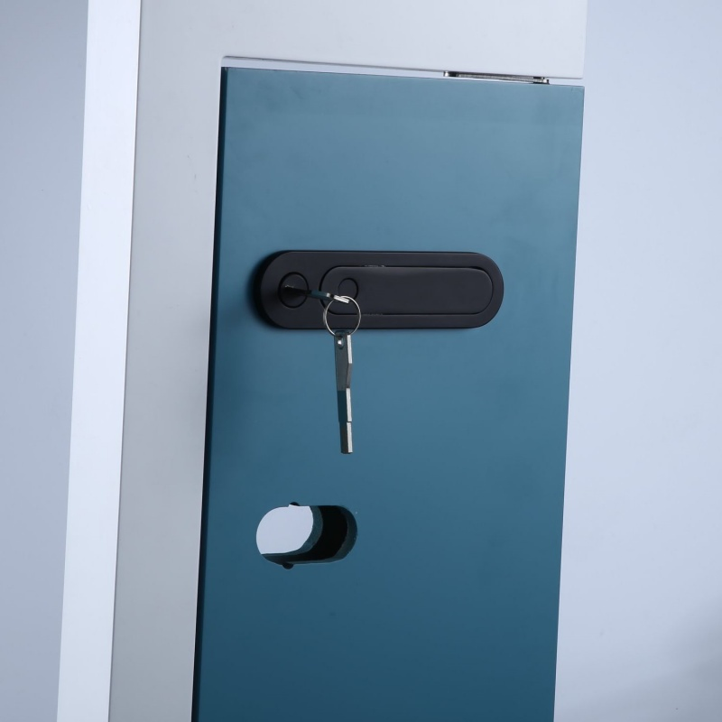 Zinc Alloy Theft-Proof Hidden Window Door Handle Lock for Casement Window Handle