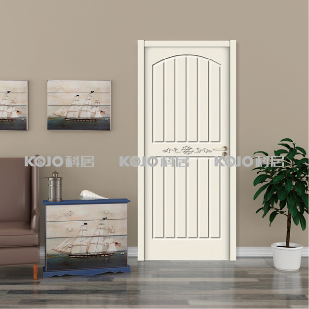 Factory Outlet Durable Stable High Quality and Termite Resistant WPC Door for Hotel Room and Bathroom Apply to Various Environments (YM-047)