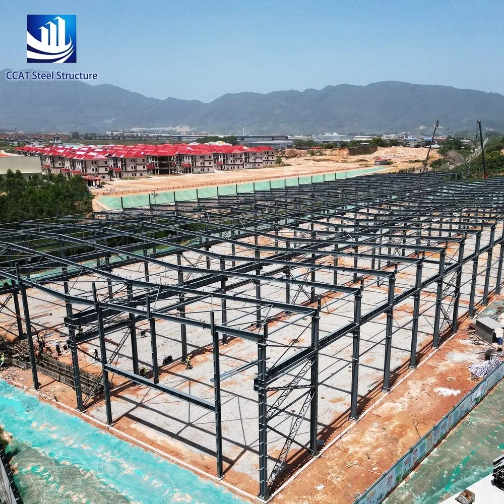 Precision-Manufactured Prefabricated Customized Steel Structure Members Component for Multi-Storey Building Frames
