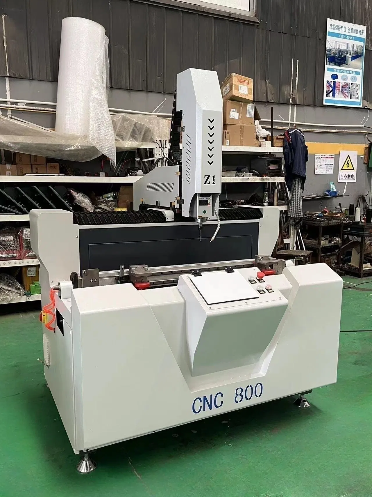 800mm Automatic CNC Door Lock Hole Aluminum Drilling Milling Machine for Aluminum PVC Profile Window Door Making with Patents and CE