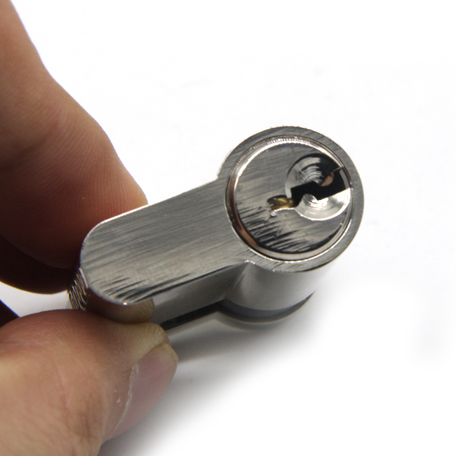 Security Solild Brass Pve Window Handle Lock Cylinder