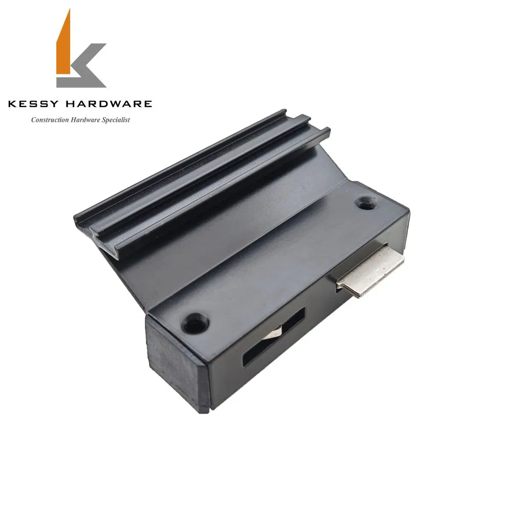 Mini Type Sliding Lock Aluminium Material 95mm Length Plastic Cover