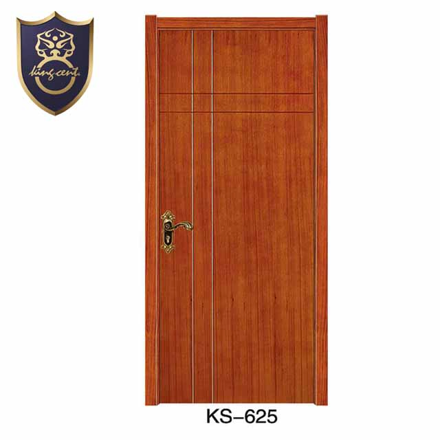 Elegant Wooden Bedroom Interior Door with Frame and Trim