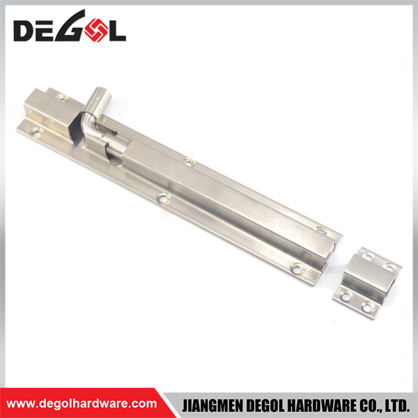 Door Hardware 304 Stainless Steel Flush Sliding Door Bolt