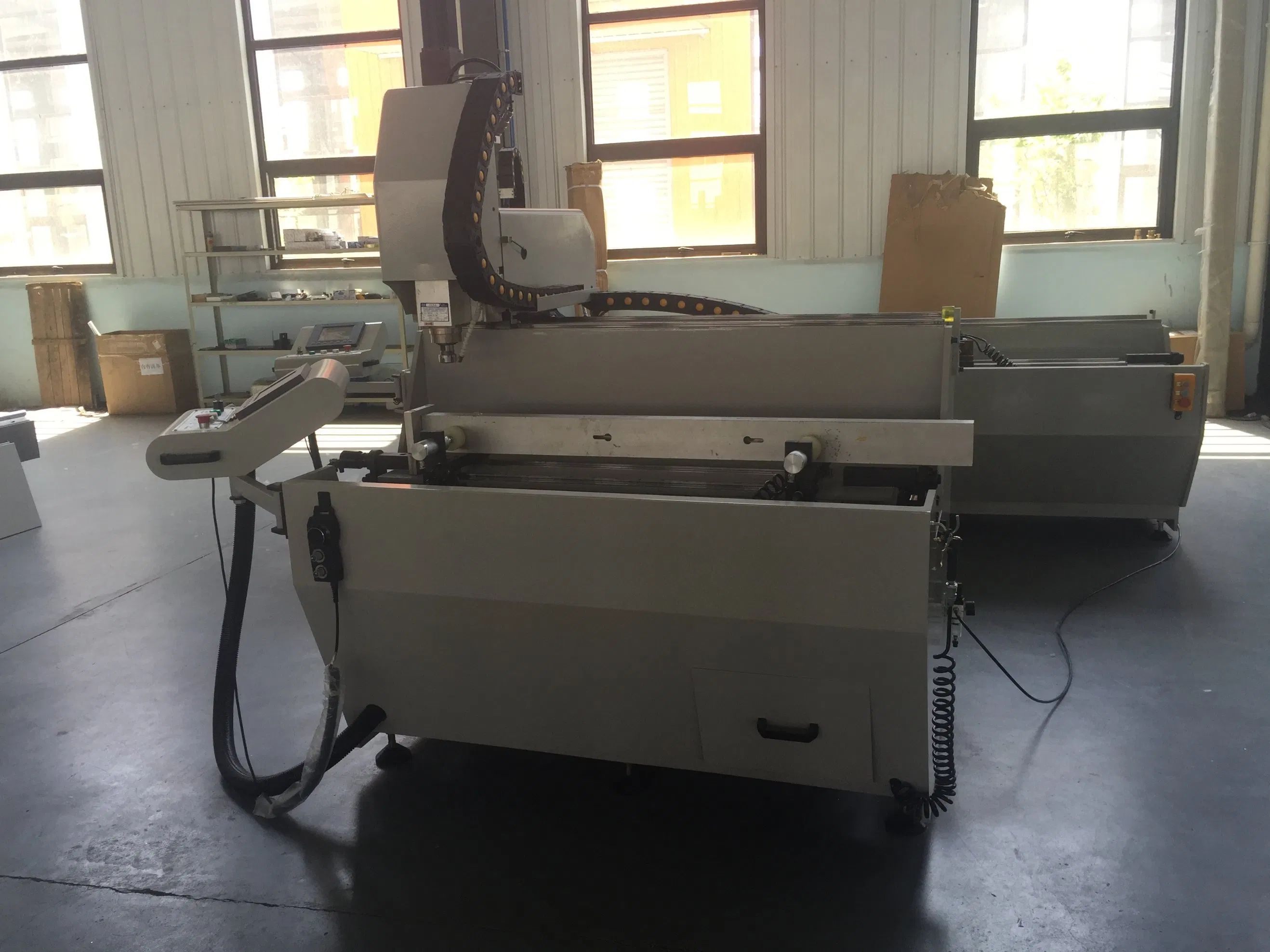 Aluminum Lock Hole CNC Milling and Drilling Machine for Window and Door Making Machine