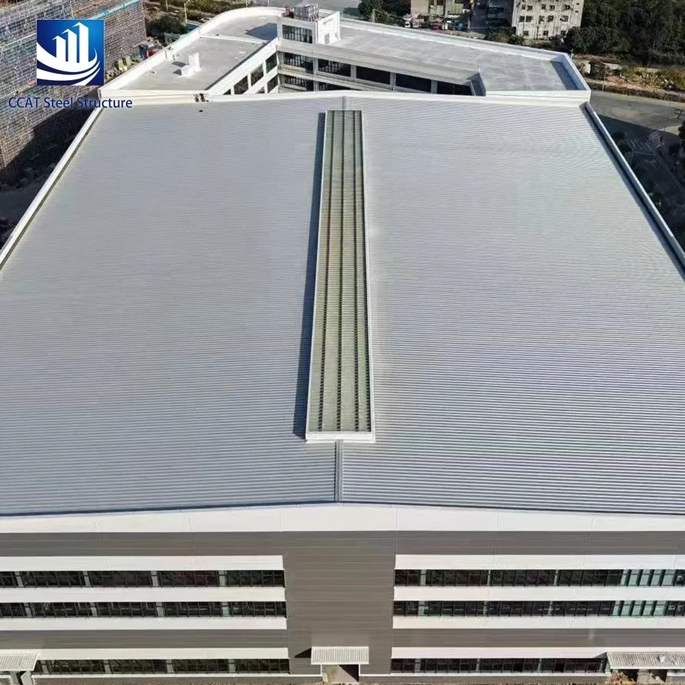 Large-Span High-Strength Fabricated Prefabricated Steel Structure Members Component for Museum Roofing