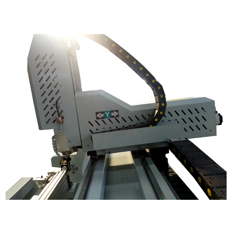 Aluminum/UPVC/PVC Automatic CNC Door Lock Hole Profile Drilling Milling Aluminum Window Machine