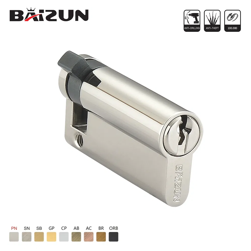 Door/Window Security Hardware Short Brass Lock Cylinder From China Manufacturer