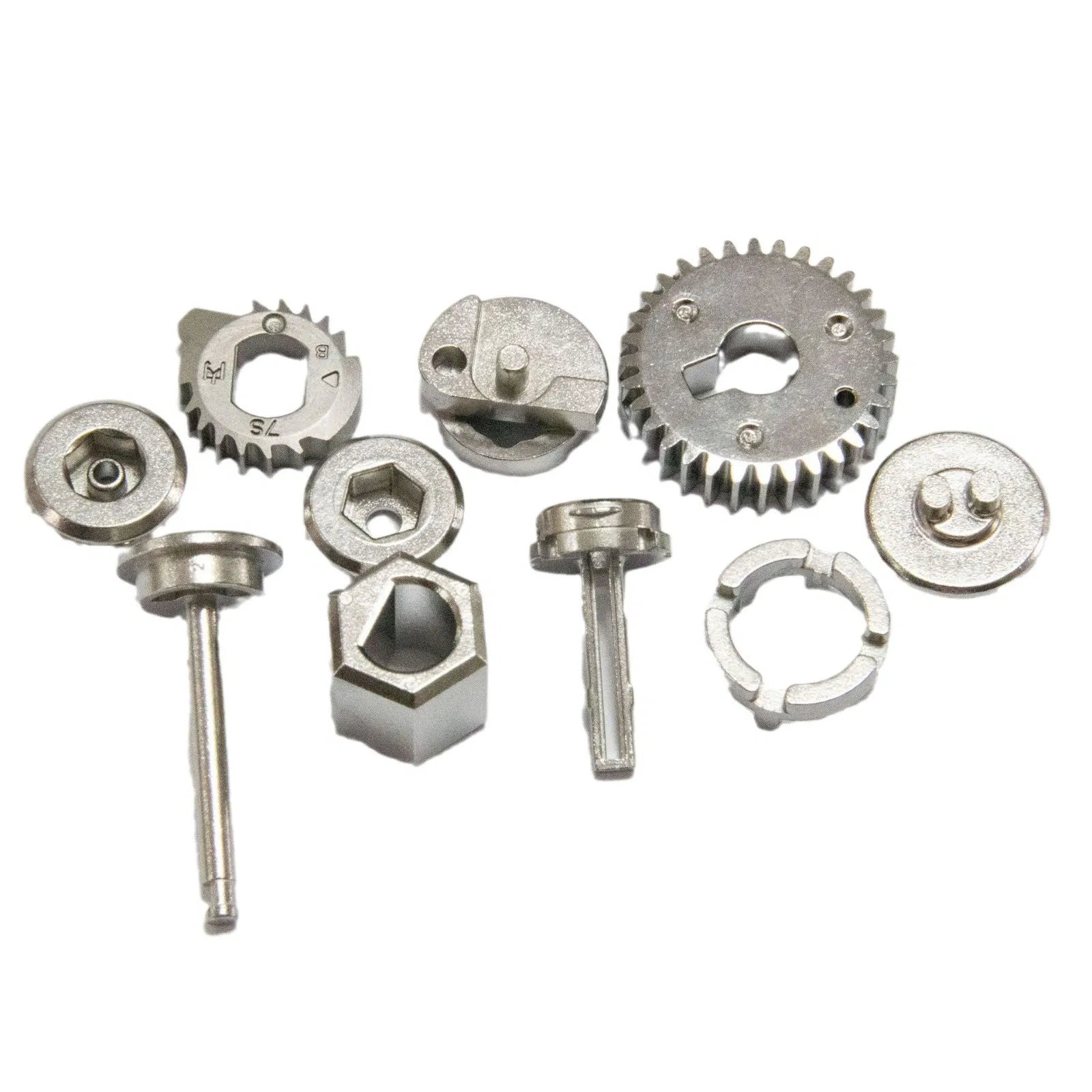 Custom 316 Stainless Steel Lock Gear Parts Precision Powder Metal Components