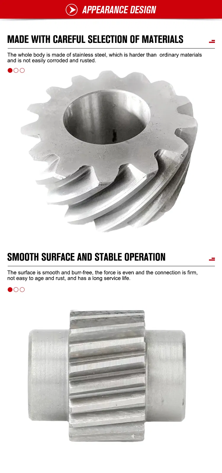 Spur Helical Gear Pinion 2