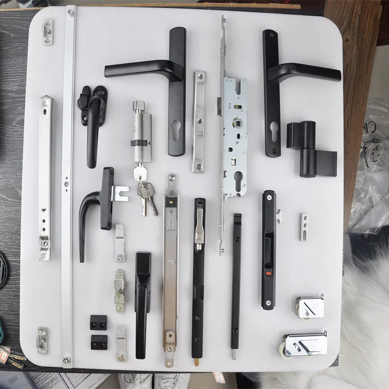 Window and Door Accessories Zinc Alloy Casement Window Handle Lock