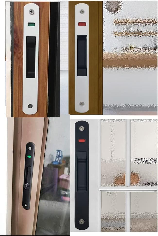 Factory UPVC Aluminium Alloy Sliding Casement Window Handle Sash Lock Window UPVC Window Touch Lock