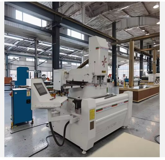 The Double Head CNC Drilling and Milling Machine for Aluminum Doors and Windows Is Suitable for Precise Drilling Processing of Lock Slot Milling and Installatio