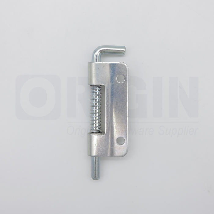 Steel Truck Spring Hinge Loaded Latch Shoot Bolt Pin Bracket Hinge