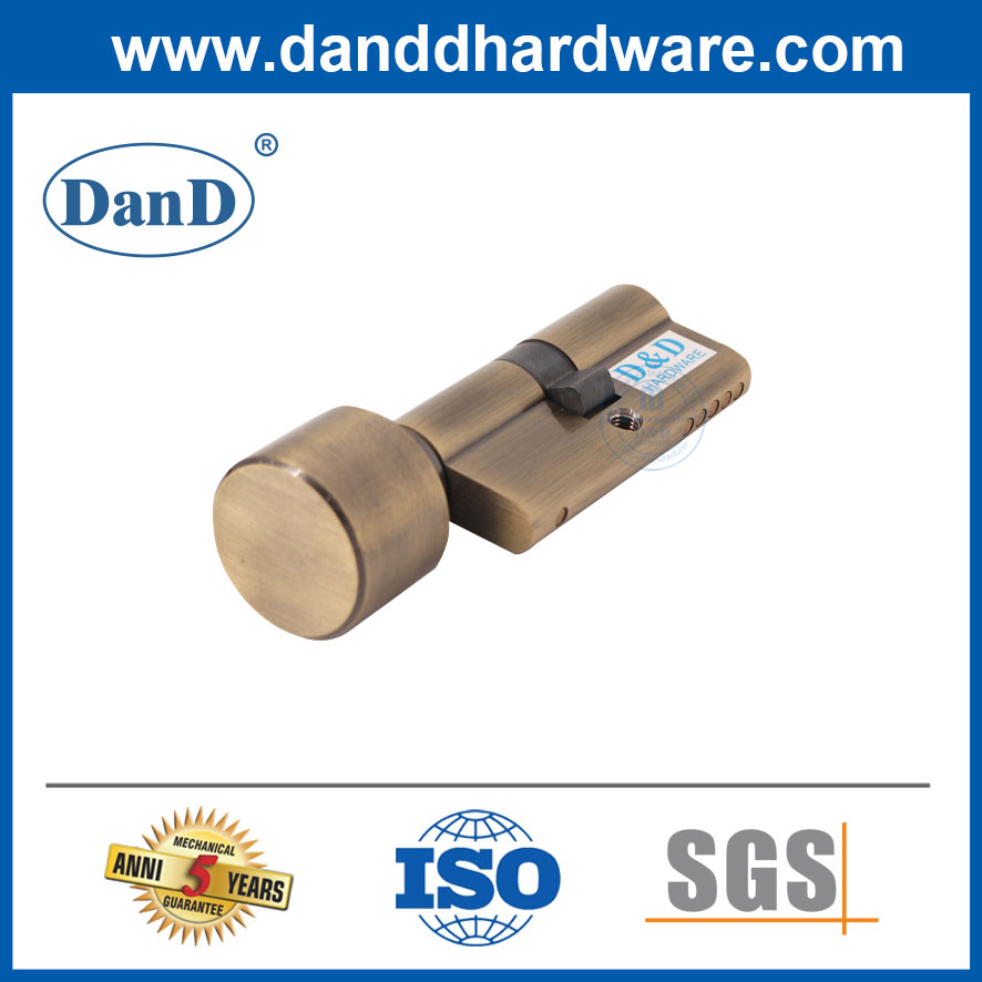 High Quality European Model Door Lock Cylinder Mortise Brass Cylinder