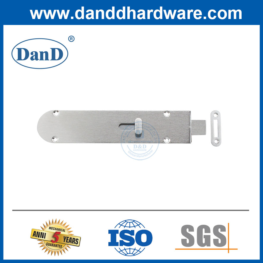 Brass Material Round Type Security Lock Tower Door Bolt Slide Bolt