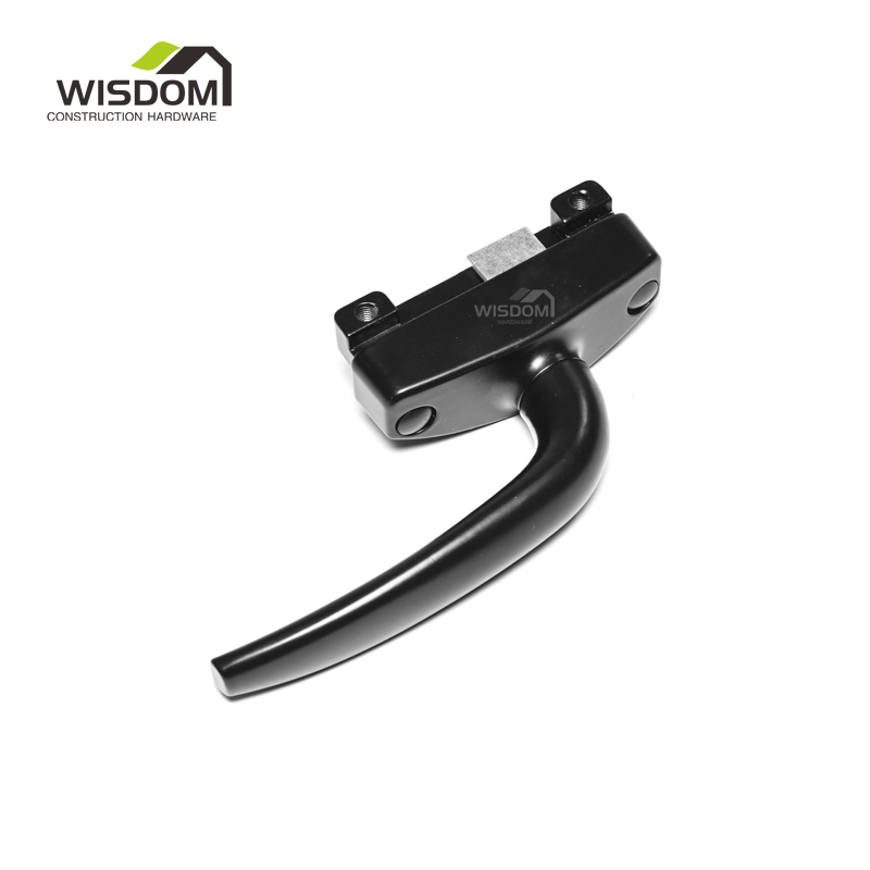 Factory Directly Selling White Cranked Espag UPVC Window Hardware Handle