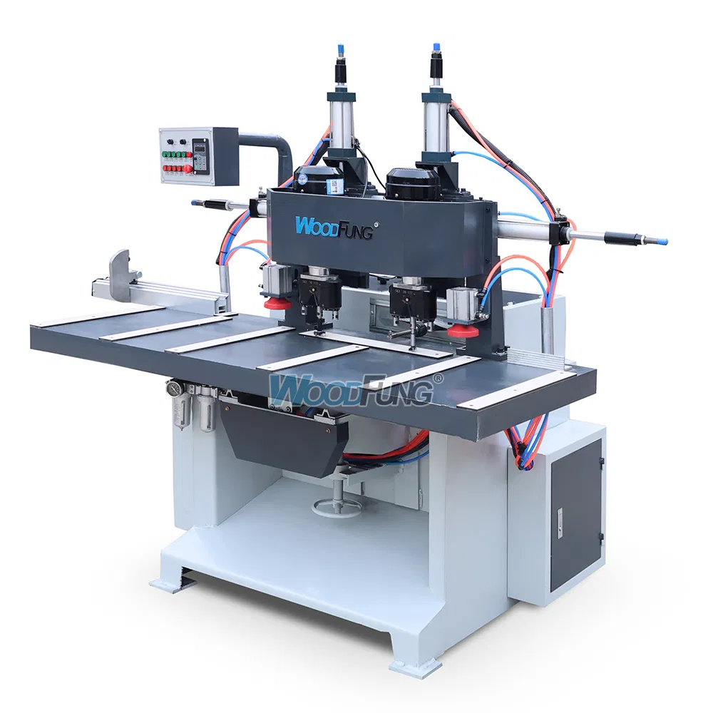 2025 Mxz2060b New Design CNC Aluminium Profile Window Door Lock Hole Making Processing Machine