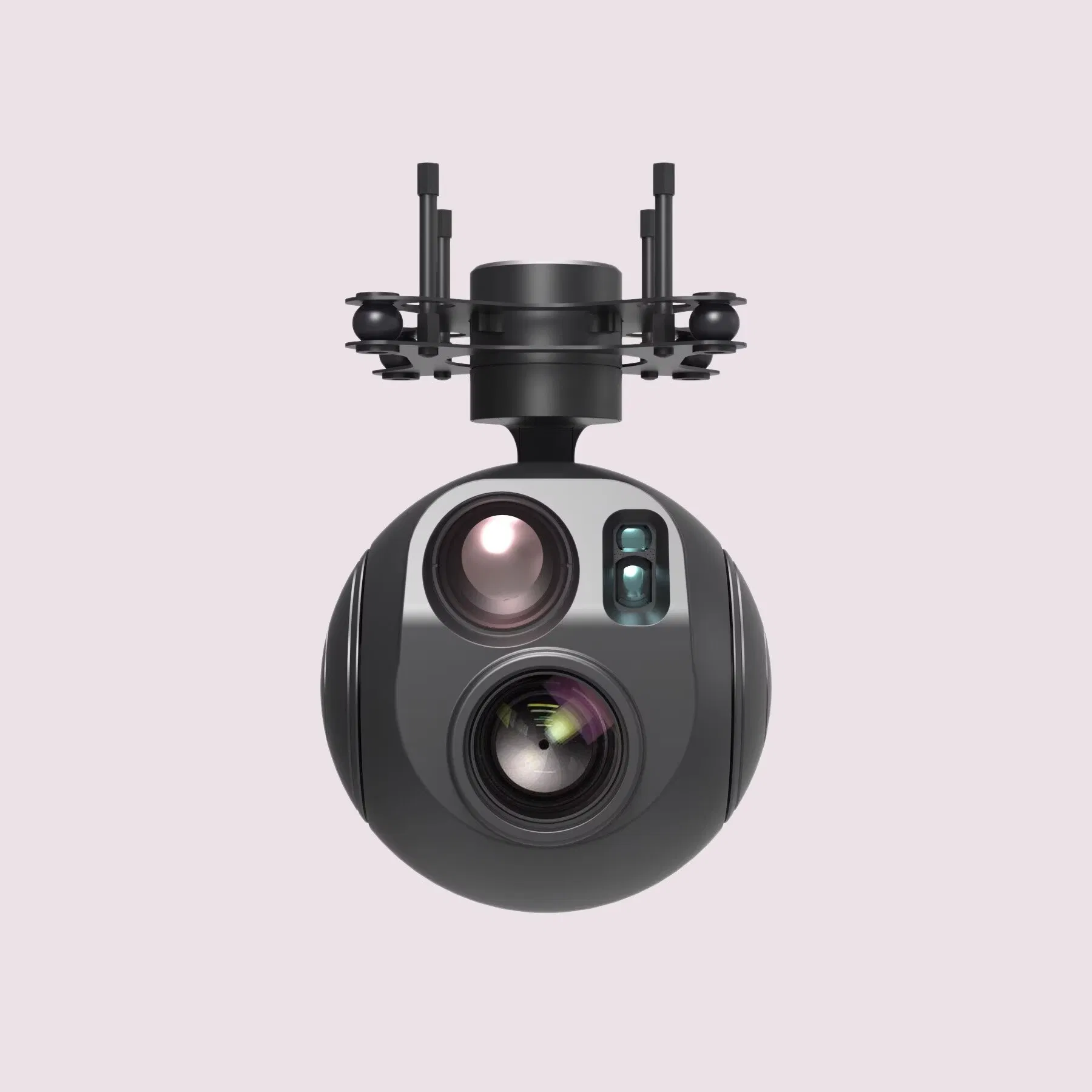 Pan ≥ 50°/S, Tilt 50°/S Lightweight Design 3-Axis Stabilized Payload