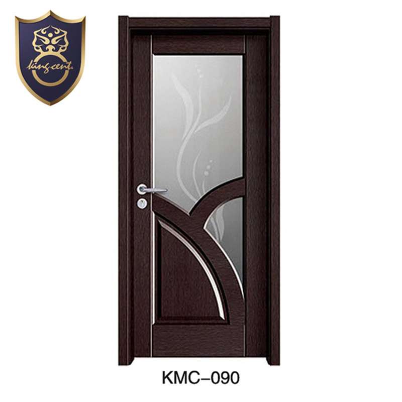Elegant Golden Fir Carved MDF Combined Door for Stylish Interiors