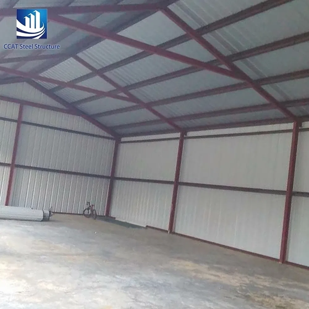 Large-Span Customized Prefabricated Steel Building Accessories Component for Industrial Maintenance Workshop Roofing