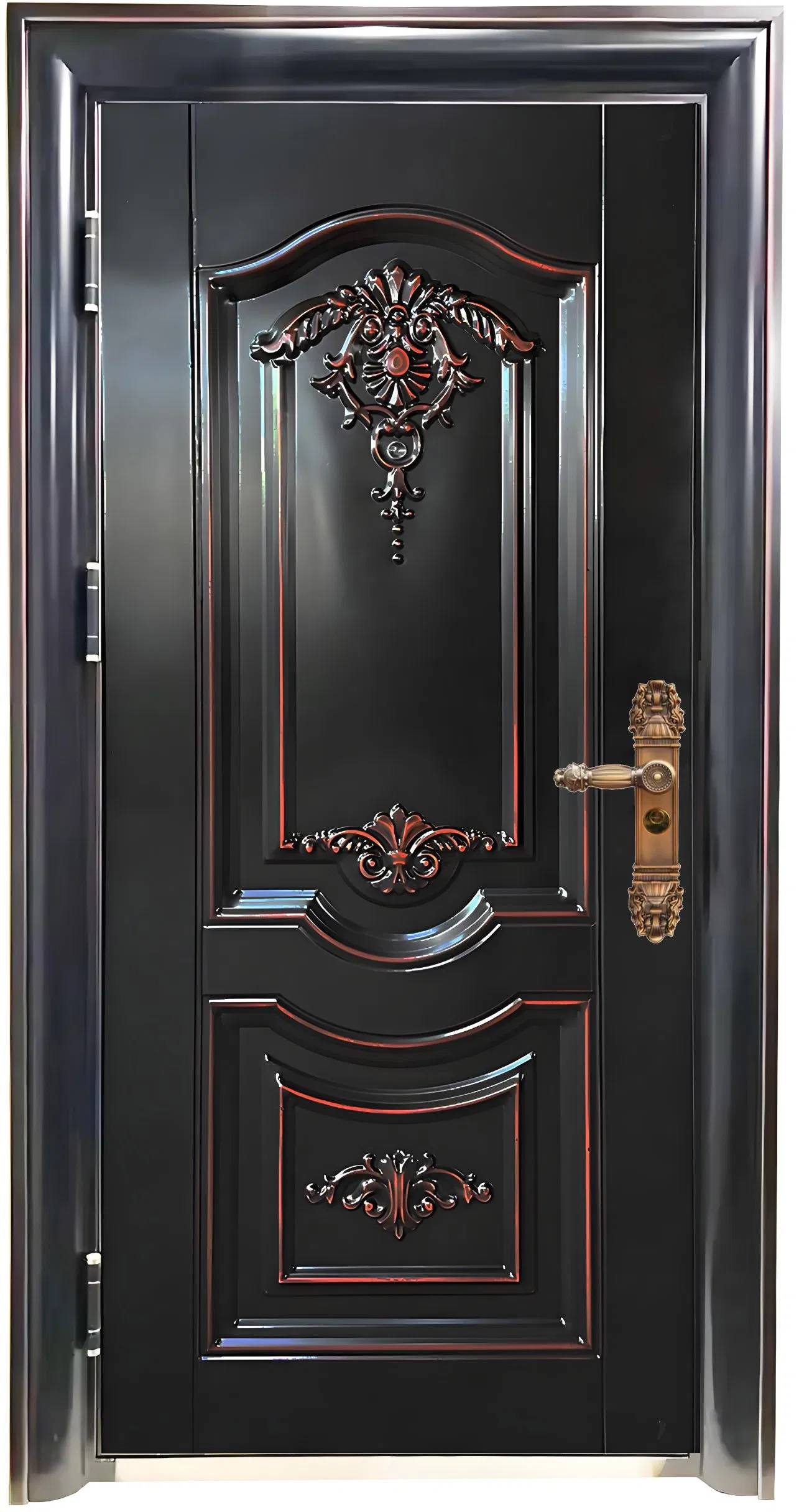 8 Languages Smart Lock Exterior Steel Door Entry Metal Front Security