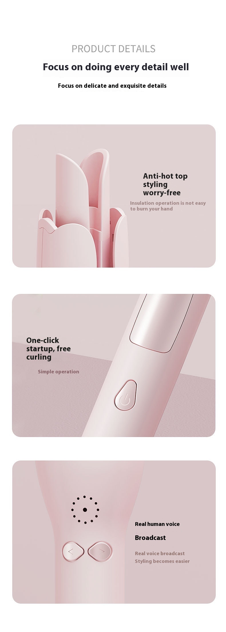 Compact Auto Wrap Hair Roller