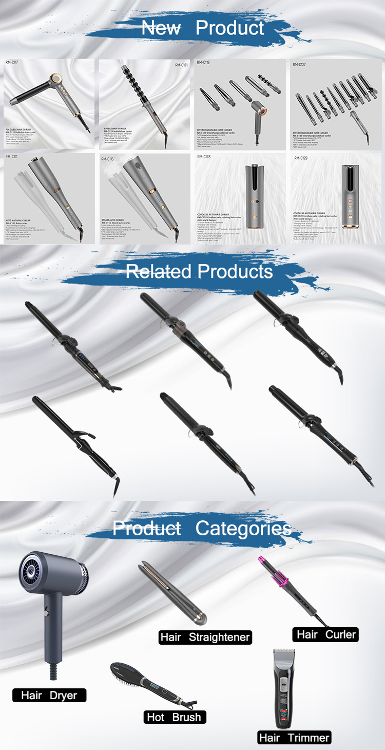 Related Hair Styling Products Showcase