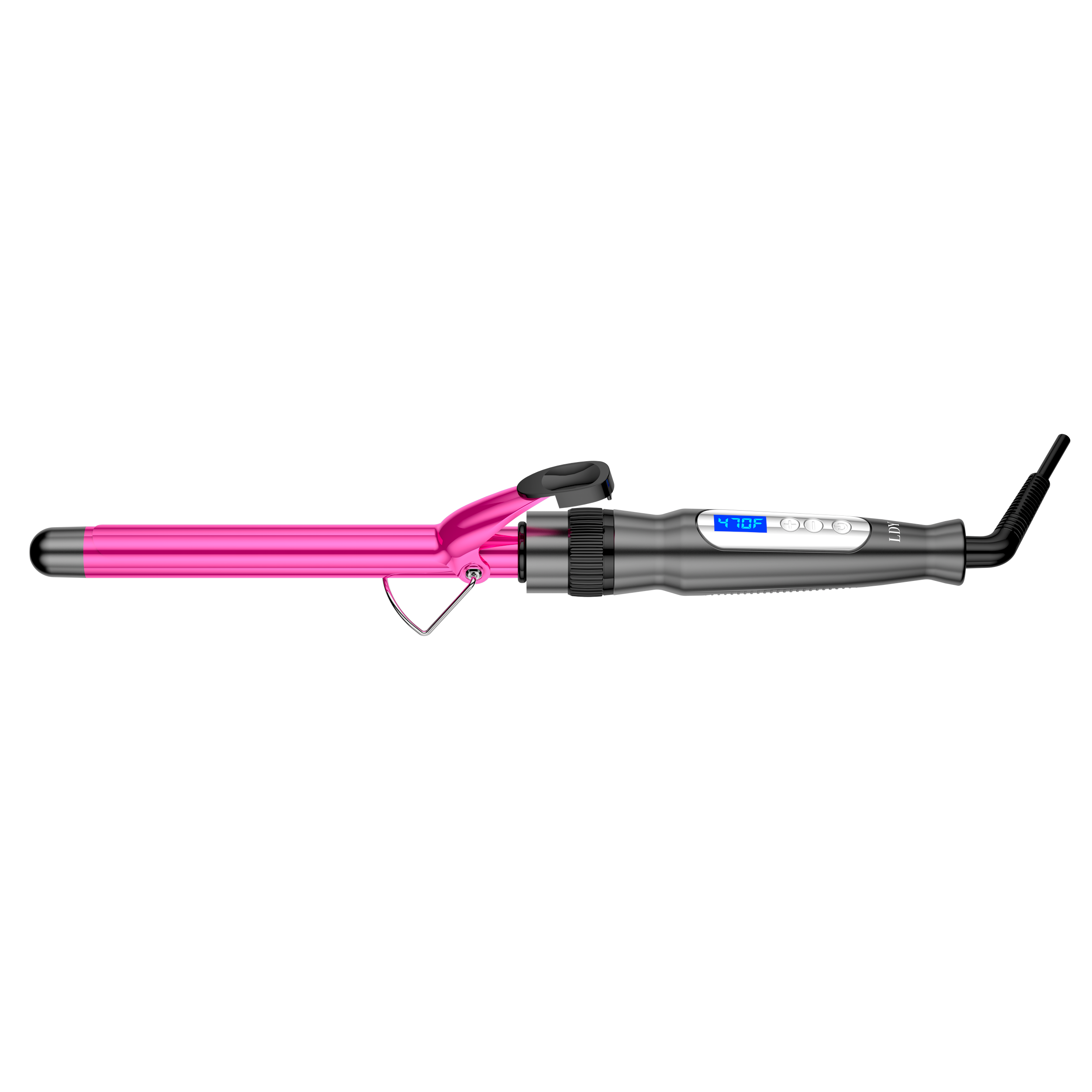 AnnWu New Professional Salon Hair Straightener Comb 3 in 1 Curl Waver Wand Curling Iron Triple Rotating 3 Barrel Hair Curler