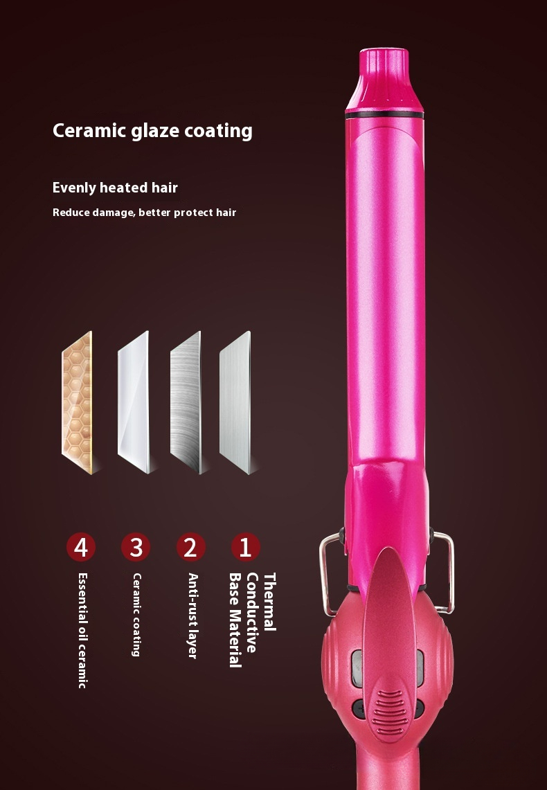 25mm Egg Roll Stick Electric Negative Ion Straightening Perm Wool Curling Iron Temperature Curling Irons