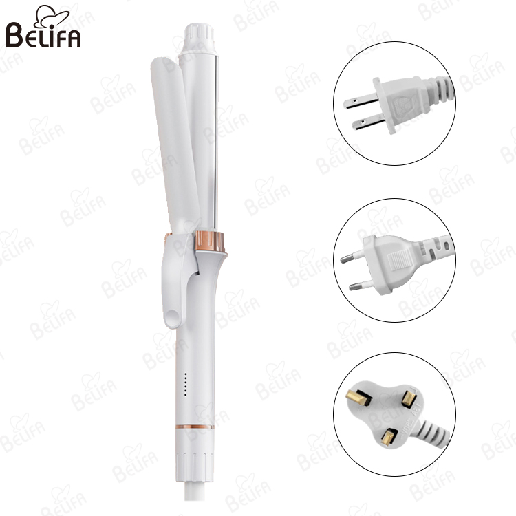 Professional Hair Curler Ceramic Curling Irons 360 Degree Swivel Wire 1 Inch/25mm Curling Iron