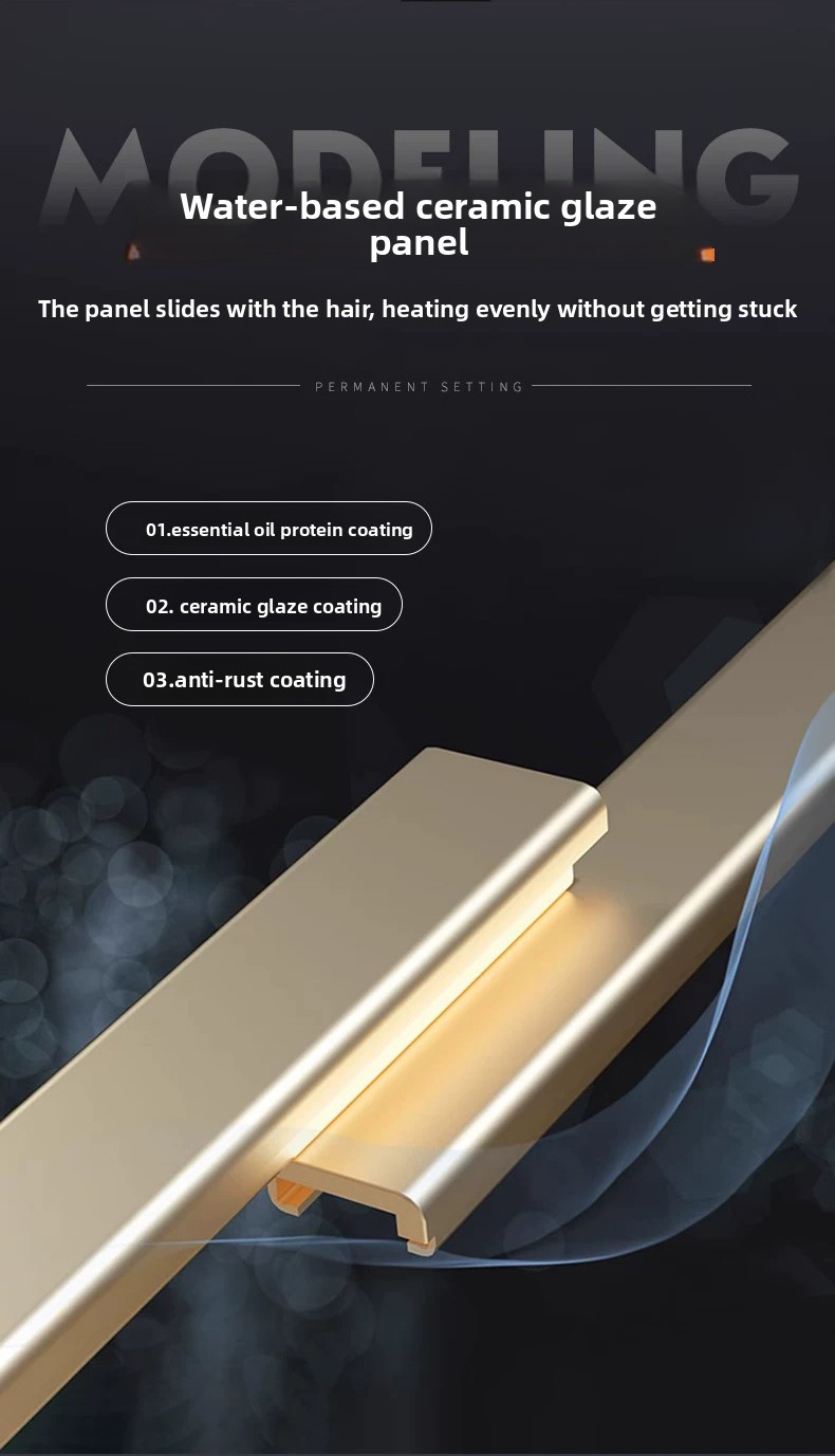 Rechargeable Wireless LED Display Hair Straightener Curling Iron Ceramic Coating Fast Heating Hotel Use Spanish Language Support