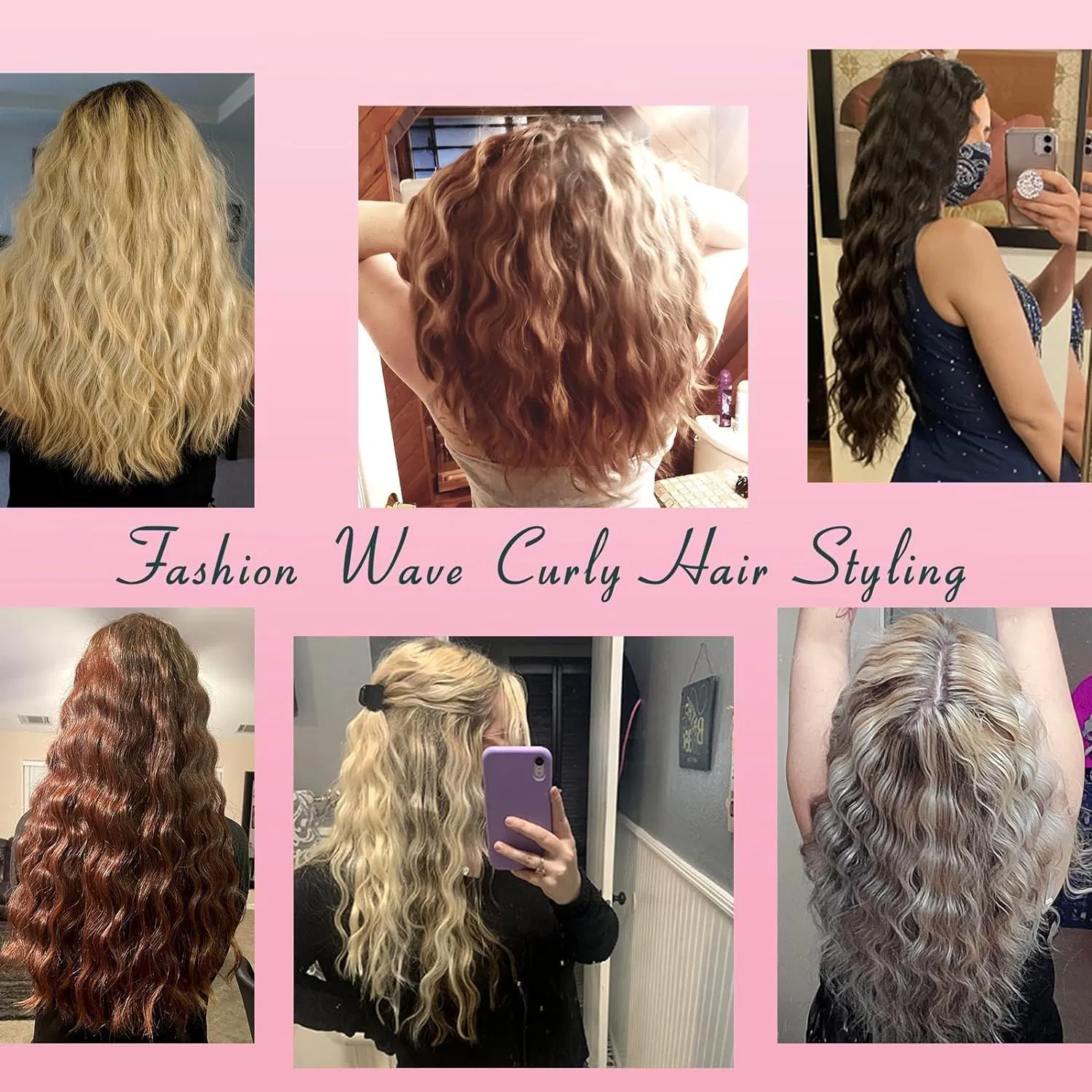 3 Barrel Curling Iron Hair Crimper