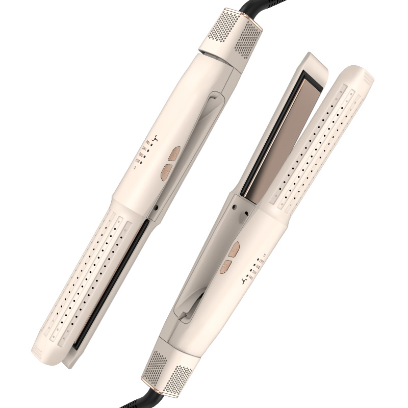 Titanium Alloy Upgraded Straight Hair and Curling Iron Long-Lasting Styling Air Flow Stylist