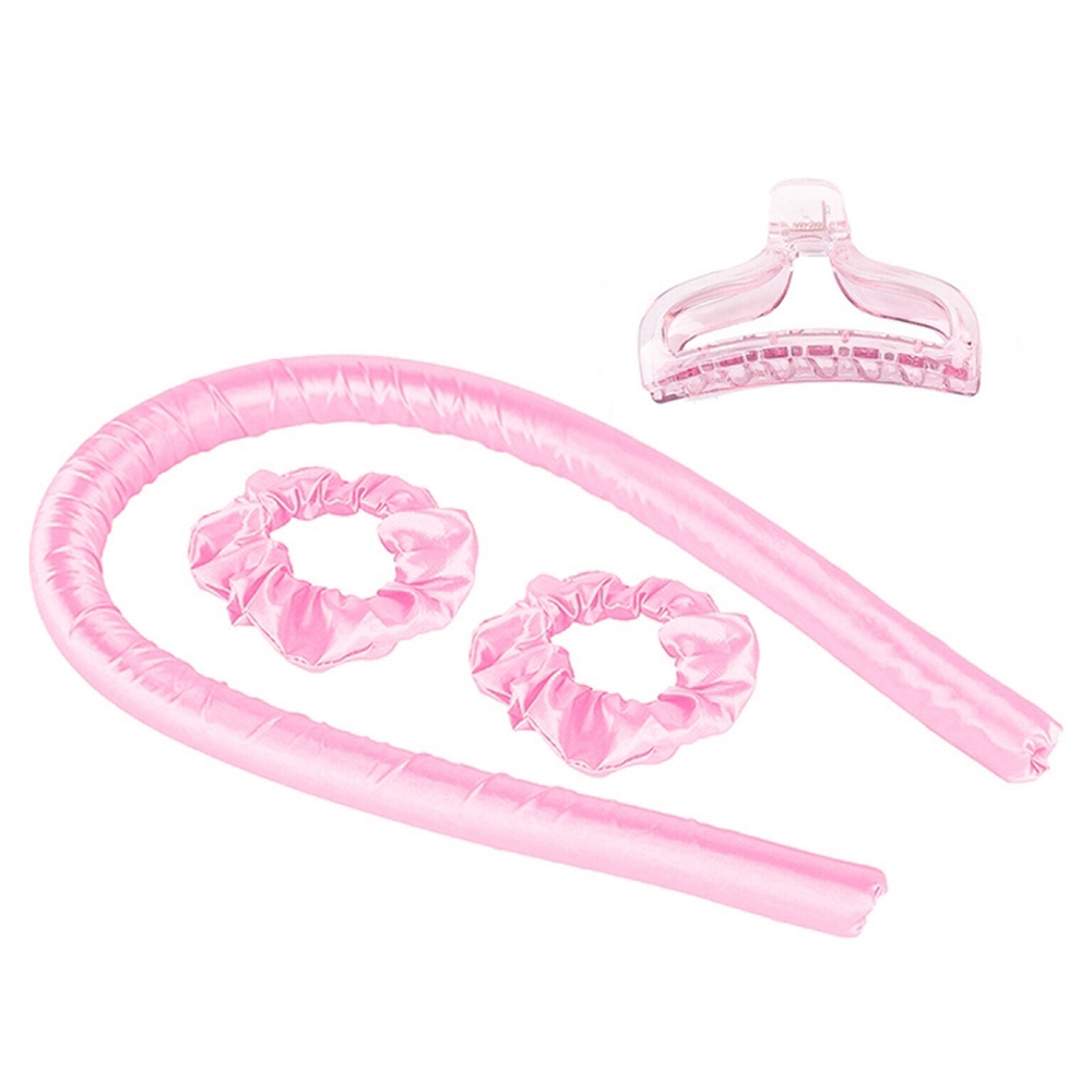 Heatless Hair Curler - Silk Sleep Wave Rod Headband for Effortless Curls