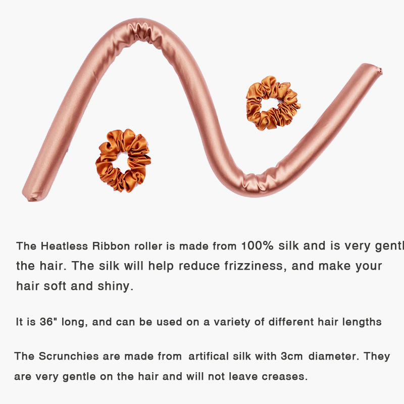 Heatless hair roller style 10