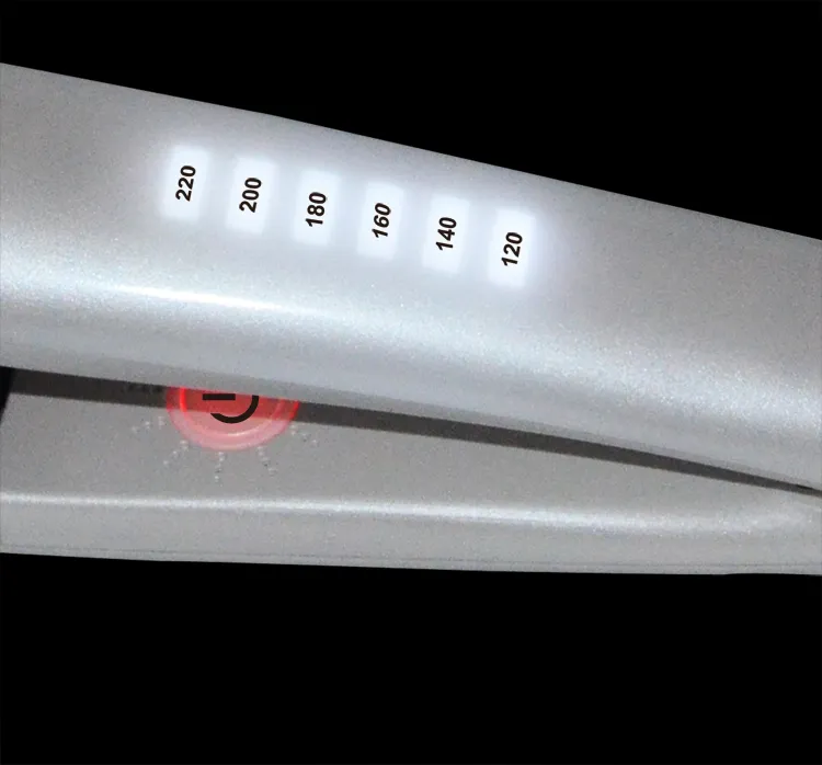 Dual Voltage LED Screen Flat Iron V189 Screen