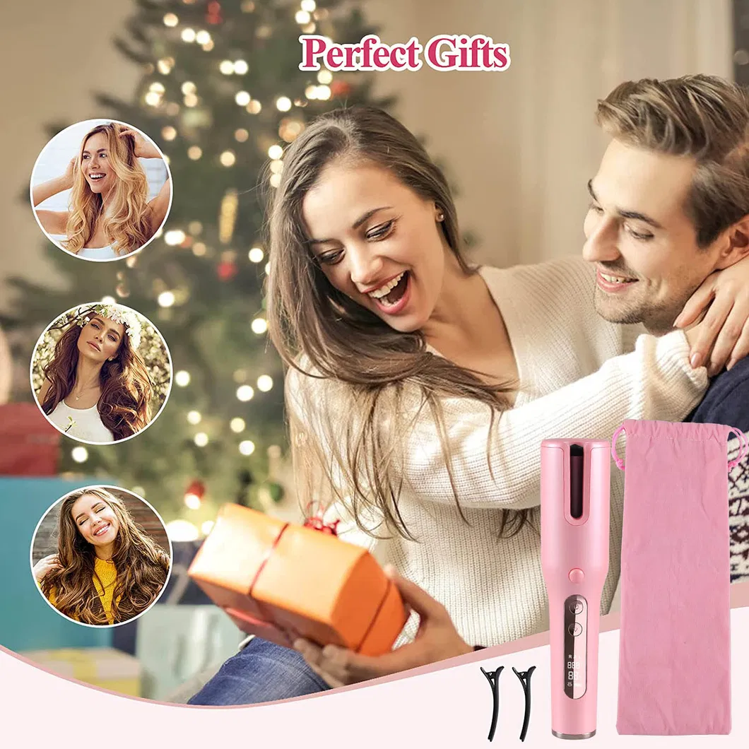 Professional Cordless Automatic Hair Curler