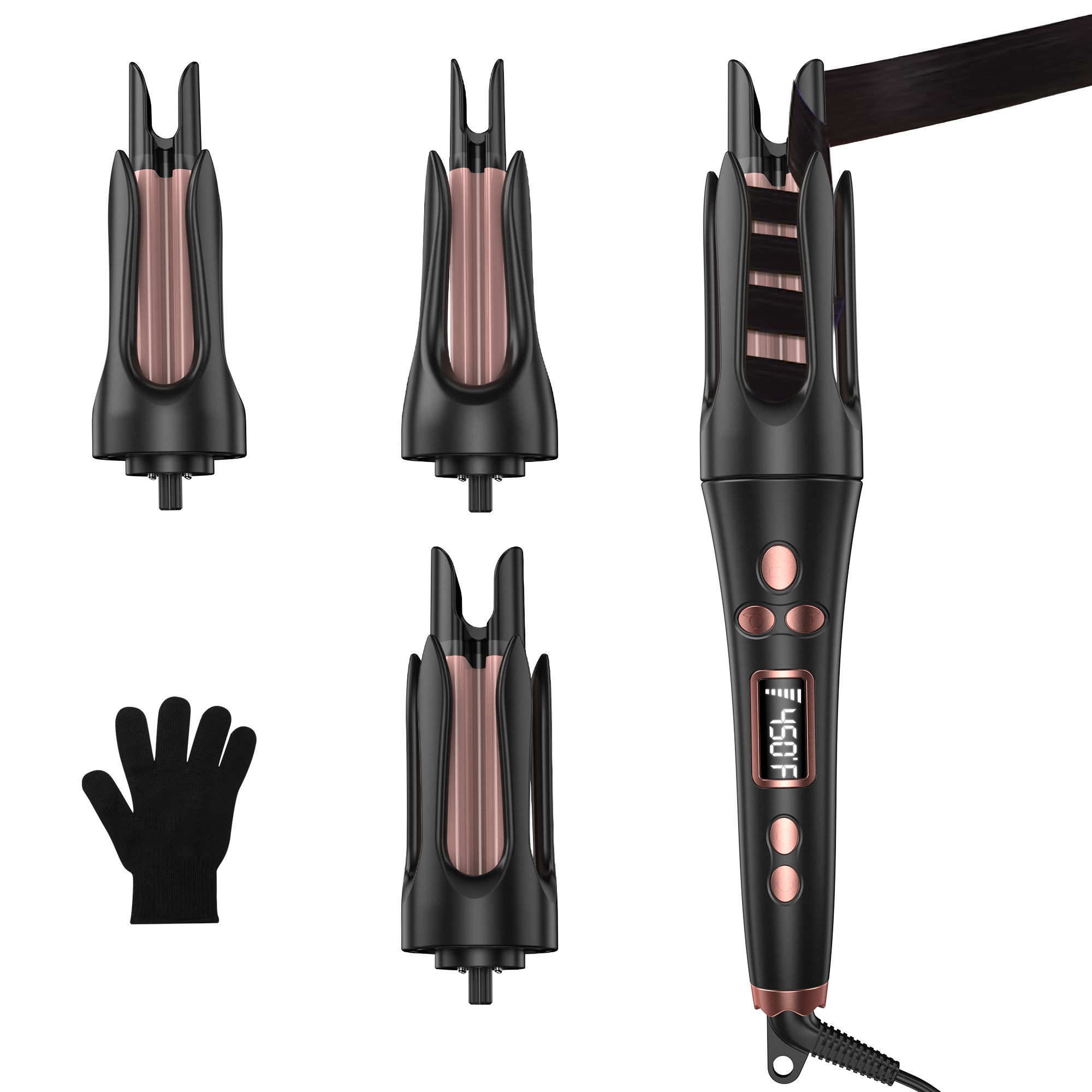 Professional New Style Automatic Curling Iron 3 in 1 Curling Iron High Temperature Curling Iron for Home Hotel Use