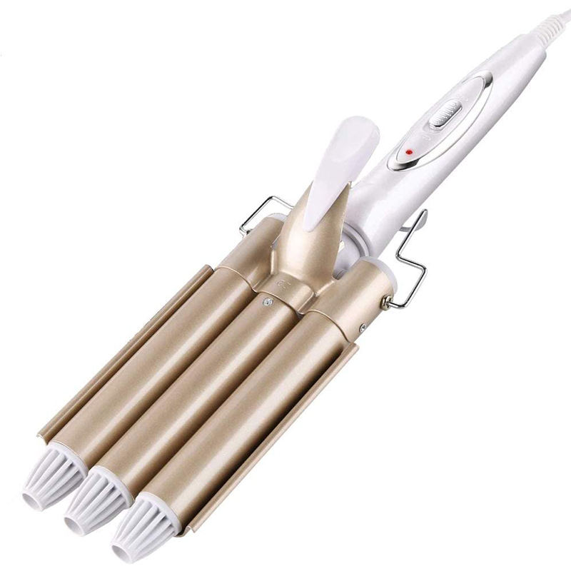 MYX-301 New Curler Hair Styling Tool Three Barrel Ceramic Ionic Big Ceramic Curling Iron Wand Hair Curler