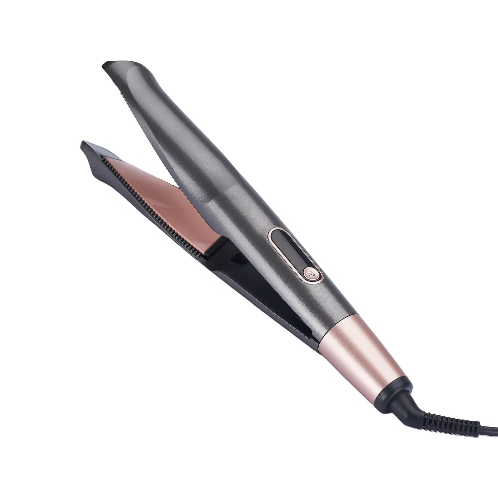 Ultra-Smooth Titanium Coated Two-in-One Spiral Curling Iron with Variable Barrel Sizes and Advanced Heat Protection